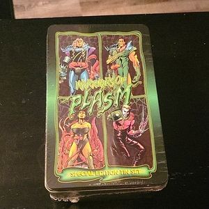 WARRIORS OF PLASMA CARDS   TIN SET NEW